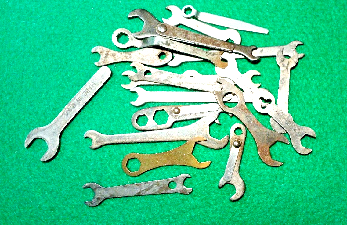 18 Small Antique Magneto Ignition Wrenches | eBay