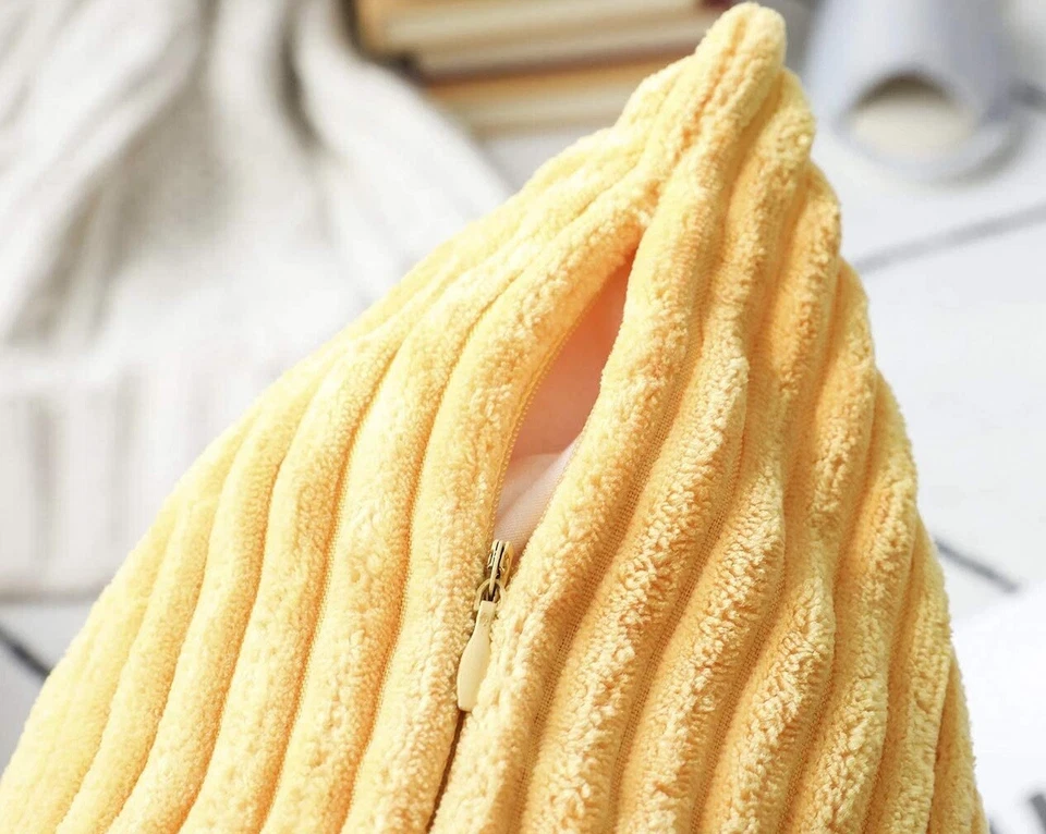 Set of 2 Mustard Vintage Throw Pillow Covers 18 x 18 WELL MADE Fast Ship - Image 2 of 2