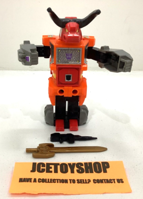 Ancienne Figurine Transformers G1 Predacon Tantrum De 1986 – Takara & Hasbro – Collection Rare
