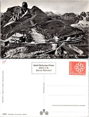 Schynige Platte Hotel Schynige Platte Berner Oberland Postcard