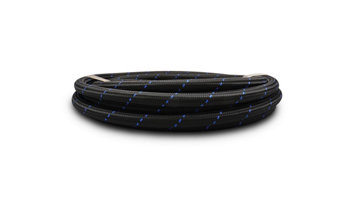 Black Nylon Braided Flex Hose -12 AN 5' Roll 11992 Black Nylon Braided Flex Hose -12 AN 5' Roll 11992