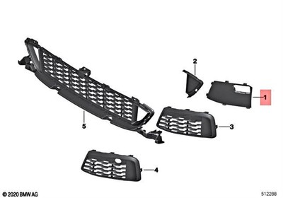 Genuine BMW X1 F48 X1 16d 18d 18dX 18i 20d 20dX 20i Cover Side  