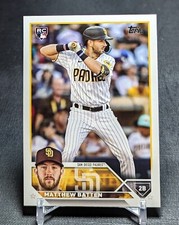 Matthew Batten Rookie RC 2023 Topps Update Card #US38 San Diego Padres