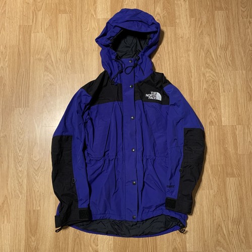 maroon north face coat