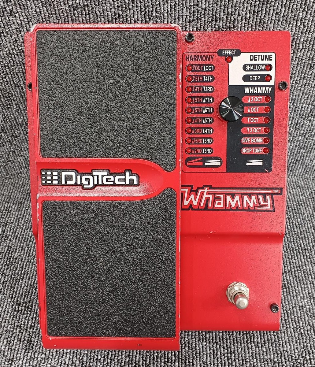 DigiTech Whammy 4 Pitch Shifter Guitar Effect Pedal Good Condition