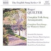 Roger Quilter - : Complete Folk-Song Arrangements; Complete Part-Songs for...