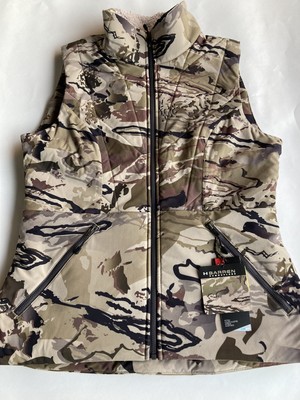 armour quilted camo under fleece latitude barren sherpa vest storm
