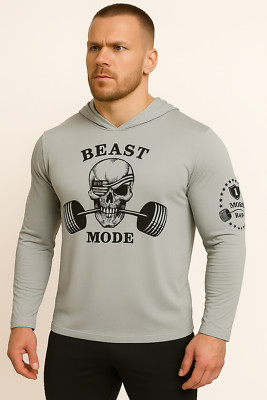 Paragon Bahama Customized Activewear LS Performance Hoodie T-Shirt, UPF 50+