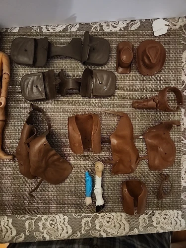 1965 MARX JOHNNY WEST ACCESSORIES