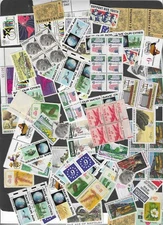ASSORTED 6-cent POSTAGE STAMPS: Mint Never-hinged 25% OFF FACE VALUE!!