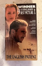 The English Patient VHS 1996 Alliance Video Release Factory Sealed Brand New 