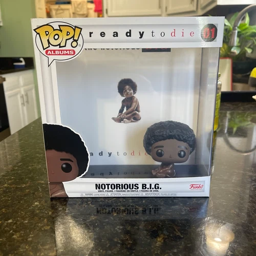 Funko Pop! Album #01 The Notorious B.I.G. "Ready to Die" *Mint in Hard Case*