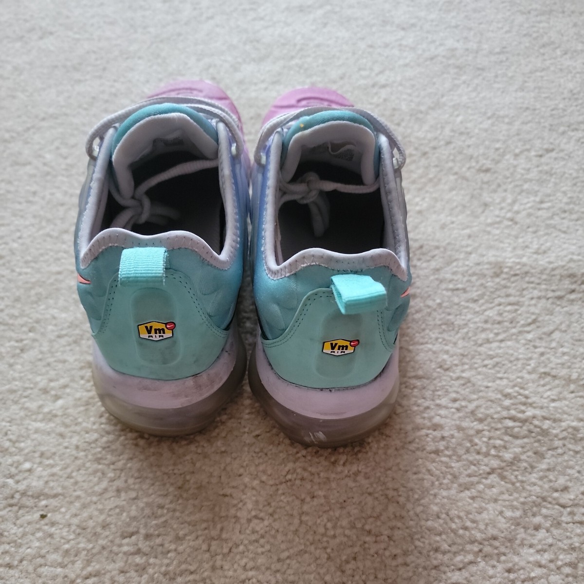 Nike Air VaporMax Plus Pastel Easter Pink Purple Green