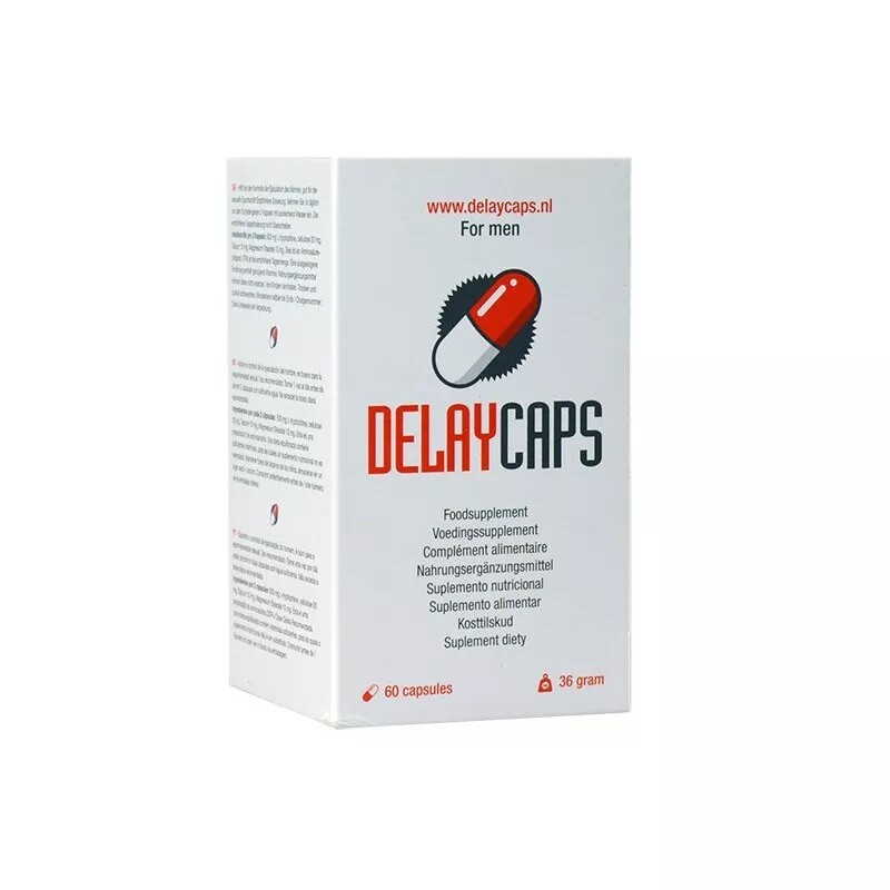 Delaycaps En Oferta Suplemento Alimenticio Delaycaps Delaycaps Para Hombres Retrasos Eyaculación 60 Cápsulas