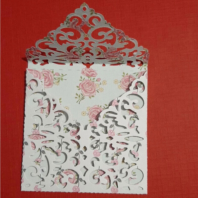 Hollow Lace Envelope Metal Cutting Dies Scrapbooking Embossing Paper Craft Die