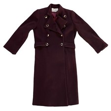 A Trigére Coat - Vintage 100% Pure Wool - size 12 - Made in USA - Quiet Luxury