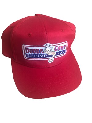 Vintage Bubba Gump Shrimp Co Baseball Cap Forrest Gump Snapback Hat