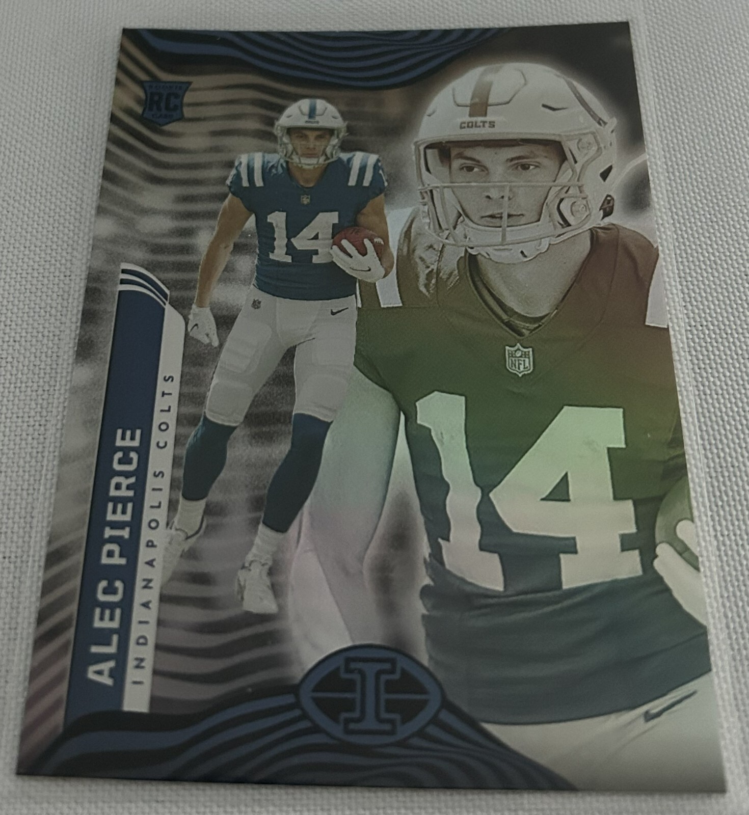 2022 Panini Illusions Football Alec Pierce Indianapolis Colts rookie card #38