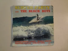 BEACH BOYS:Surfer Party-France 7" 63 Capitol Records EAP 1-20561 EP 4-Tracks PCV