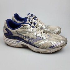 Women's MIZUNO 'Crusader 6' Sz 10 US Runners Silver VGCon | 3+ Extra 10% Off