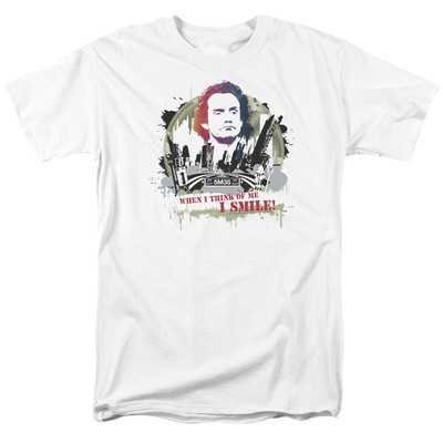 Taxi Smiling Jim T Shirt Mens Licensed Classic TV Show Jim Ignatowski Tee White