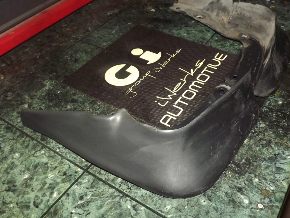 91-95 Raro OEM USDM Acura Legend SP0 sedán frente juego de protección contra salpicaduras de barro FL & FR Foto 2 de 4