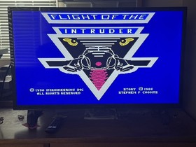 Flight of the Intruder Nintendo NES Cleaned/Tested