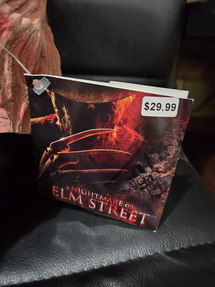 New Line Cinemas A Nightmare on Elm Street Freddy Krueger Costume Mask New Tags - Image 4 of 4