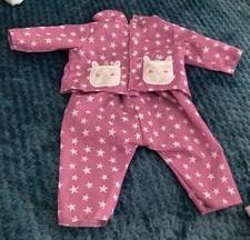 Tiny treasures dolls outfit, baby girl  set