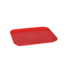 CenPro Plastic Cafeteria and Fast Food Tray, 14" Wx18 D, Red