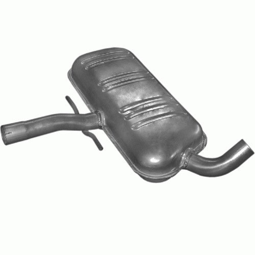 Silencieux intermédiaire pour VW Passat 2.0 150cv 1994-1996 en acier d'échappement