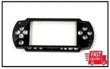 Black Faceplate Front Cover Case for PSP 1001 PSP 1000 Replacement Shell