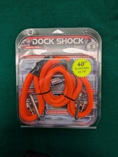 2 PACK  ANCHOR  DOCK SHOCK 40 USA MADE  BUNGE...