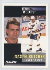 1991-92 Pinnacle French Garth Butcher #85 0b4