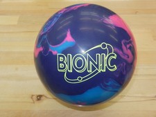 NIB 15# Storm Bionic Bowling Ball w/Specs of 15.2/3.5-4" Pin/3.36oz TW