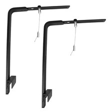 2 Pcs Aquarium Lighting Holder Stand Lamp Rack Extender Brackets