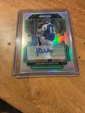 2022 Panini Prizm Draft Picks Silver Prizm Auto Javier Santos #PDP211 Auto