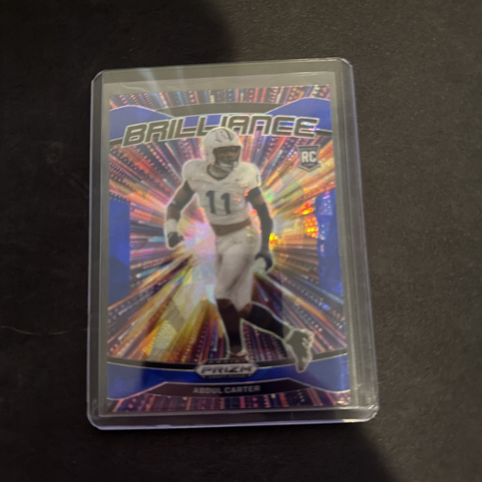 2025 Panini Prizm Draft Picks - Brilliance Abdul Carter #1 Blue Ice /149 (RC)
