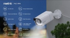 Reolink 811A 4K 8MP POE Security Camera Zoom Detection Two Way Audio Spotlight