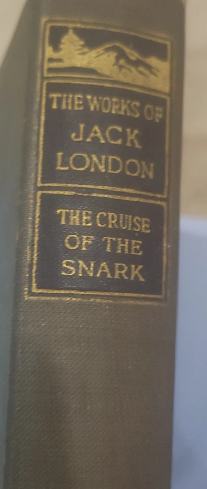 Antique The Works Of Jack London The Cruise Of The Snark 1913 Foto 3 de 4