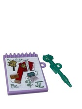 Monster High G3 Jinafire Long Fashion Drawing Pad Book  Pen Accessory