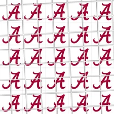 Alabama Football Waterslide Finger Nail Decals Instructions set of 50 Bonus JH