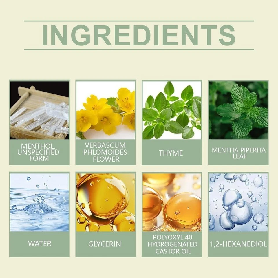 Herbal Diffuser Pens w/ Mints & MuIIein Lung Detox & Liver Support Nasal Inhaler - Image 2 of 4