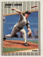 1989 Fleer #308 Jimmy Jones San Diego Padres