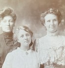 Pretty Ladies Early 1900s Antique Vintage Photo