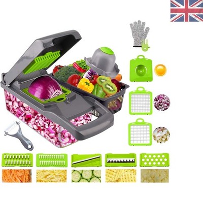 Wechselklingen Mandoline zum Schneiden & Würfeln - perfektes Geschenk für Köche
