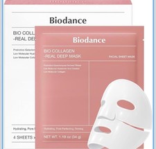BIODANCE Bio-Collagen Masque Profond Réel, Masque Hydrogel, Minimisation des Por