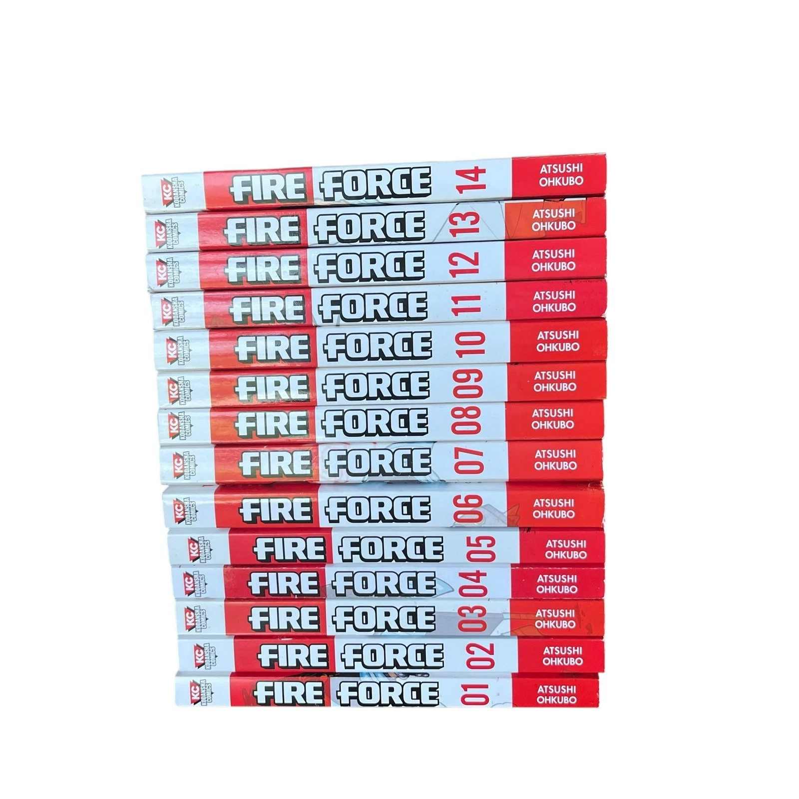 Fire Force English Manga Volumes 1-14 Atsushi Ohkubo Soul Eater Kodansha cover