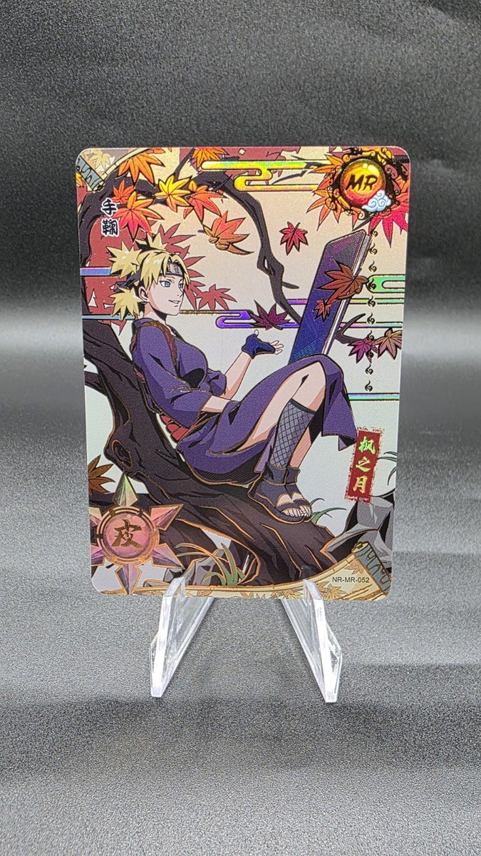 Temari MR Ultra Rare Kayou Official Naruto Card TCG NR-MR-052 | eBay