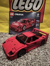 LEGO Creator Expert Ferrari F40 10248 100% Verified Complete Set 1158 Pieces